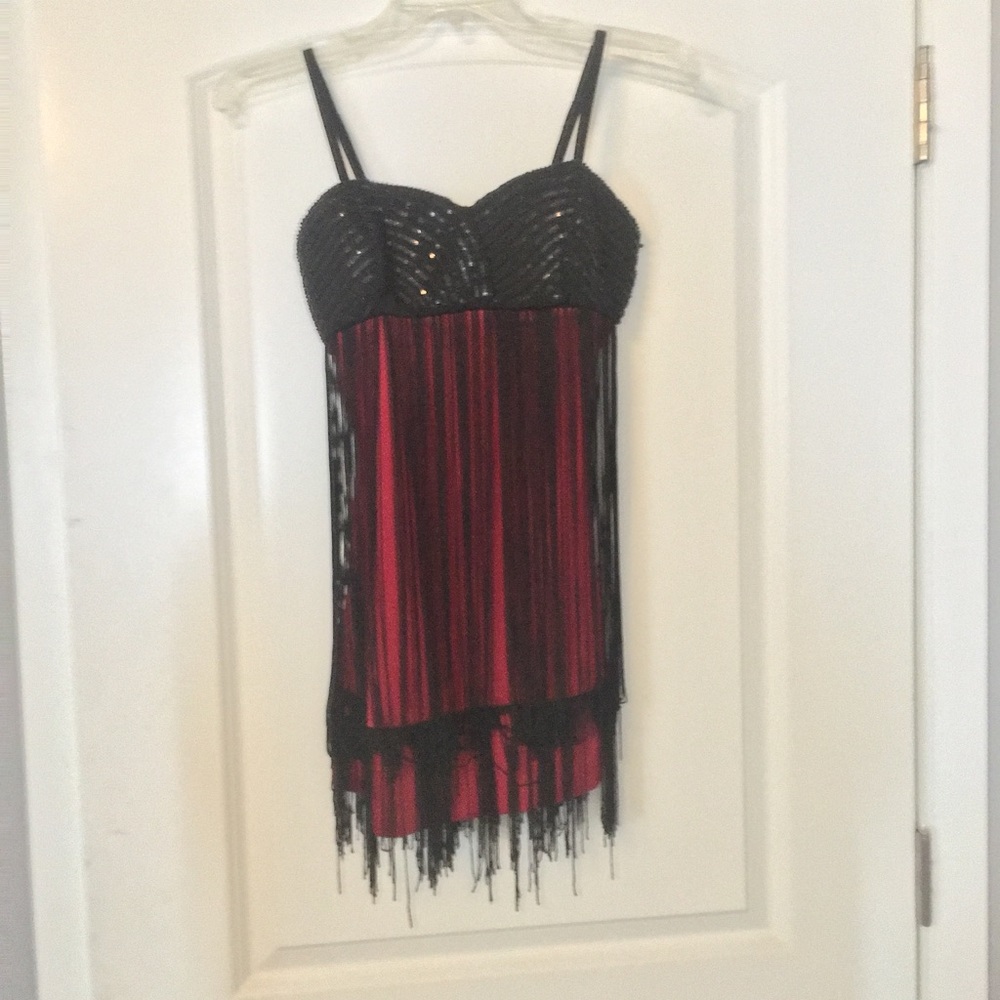 Mystery House Mini Flapper Dress